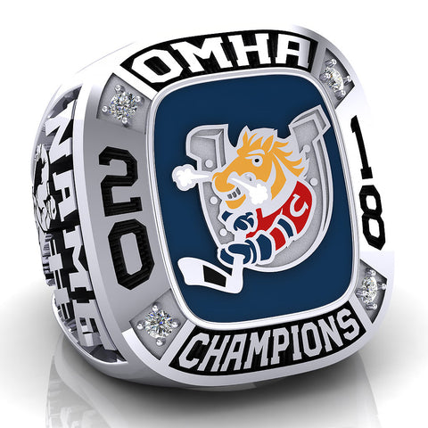 Barrie Colts Peewee AA Ring - Design 3.1