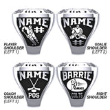 Barrie Colts Peewee AA Ring - Design 3.1