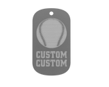 Championship Dog Tag - Baseball