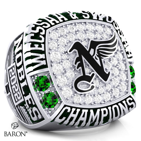 Belle River Sr Football 2022 Championship Ring - Design 2.1