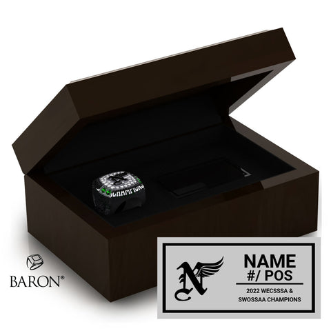 Belle River Sr Football 2022 Championship Ring Box