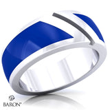 BLUE RIBBON LICENSED PRACTICAL REGISTERED NURSE RING - DESIGN 1.2