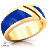 Blue Ribbon Licensed Practical Registered Nurse Ring - Design 1.1