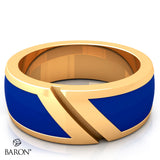 Blue Ribbon Licensed Practical Registered Nurse Ring - Design 1.1