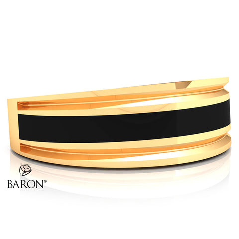 Black Band Registered Nurse Ring - Design 1.1 -SCC