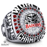 Brock University Cheer 2020 Championship Ring - Design 1.2