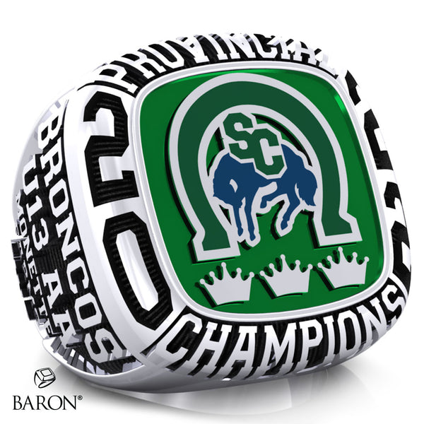Broncos U13 AA Hockey 2022 Championship Ring - Design 1.4