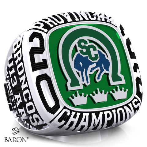 Broncos U13 AA Hockey 2022 Championship Ring - Design 1.4
