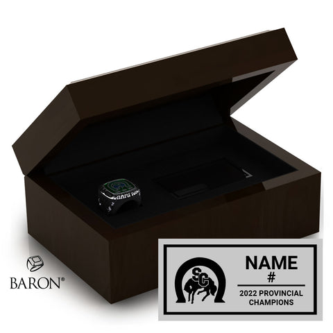 Broncos U13 AA Hockey 2022 Championship Ring Box