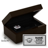 Burlington Stampeders U14 Bantam 2021 Championship Ring Box