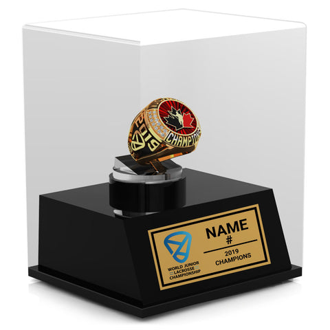 CLL World Junior Championship Display Case