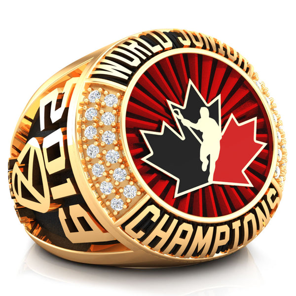 CLL World Junior Championship Ring - Design 4.2