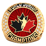CLL World Junior Championship Ring - Design 4.2