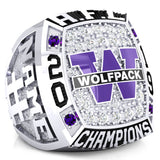 Calgary Wolfpack Football Ring - Design 1.6