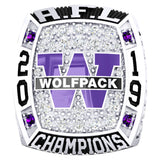 Calgary Wolfpack Football Ring - Design 1.6