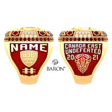 Canada East 2021 Championship Ring - Design 4.3