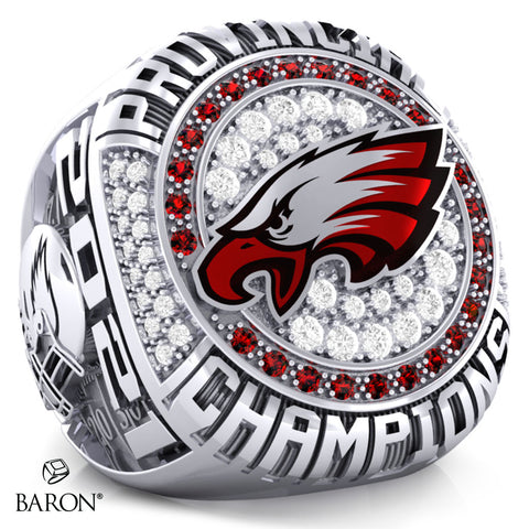 Carson Graham Eagles Football 2021 Championship Ring - Design 1.1