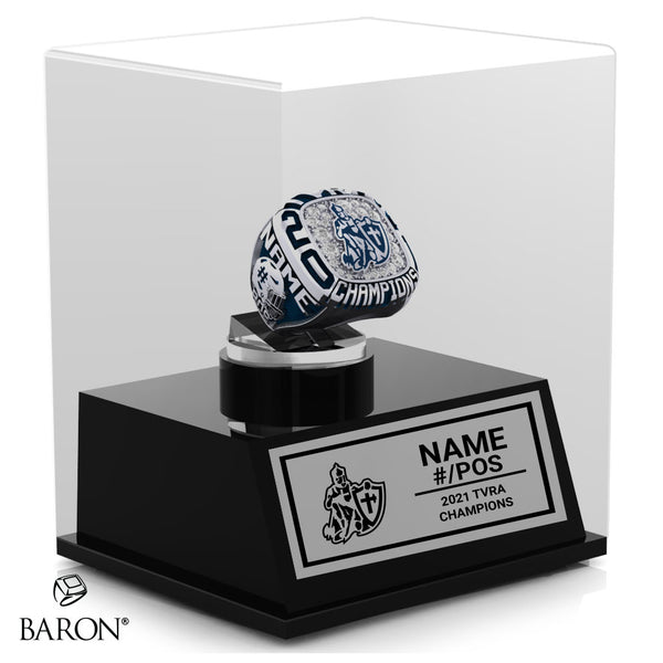 Catholic Central Crusaders Football 2021 Championship Display Case
