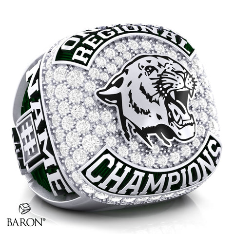 Chatham-Kent Cougars OSFL U18 2022 Championship Ring - Design 1.2
