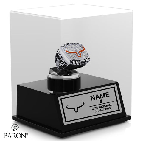 Chatsworth Longhorns Softball 2022 Championship Display Case