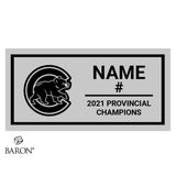 Clarington Cubs Baseball 2021 Championship Display Case