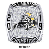 Clarington Knights Championship Ring - Design 1.5