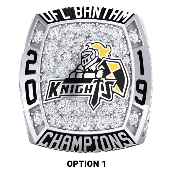 Clarington Knights Championship Ring - Design 1.5