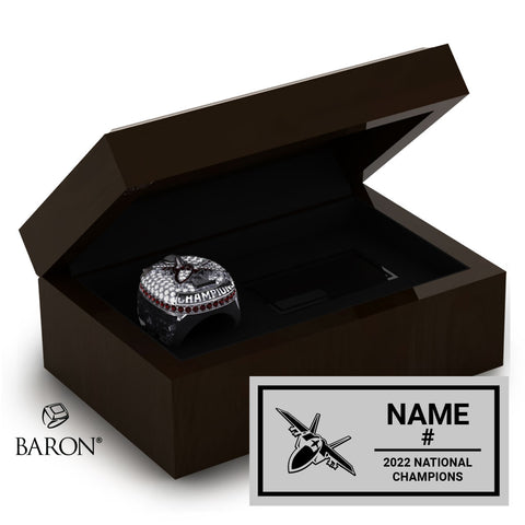 Cold Lake Fighter Jets AFL 2022 Championship Ring Box
