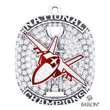 Cold Lake Fighter Jets AFL 2022 Championship Ring Top Pendant - Design 1.18 *50% BALANCE*