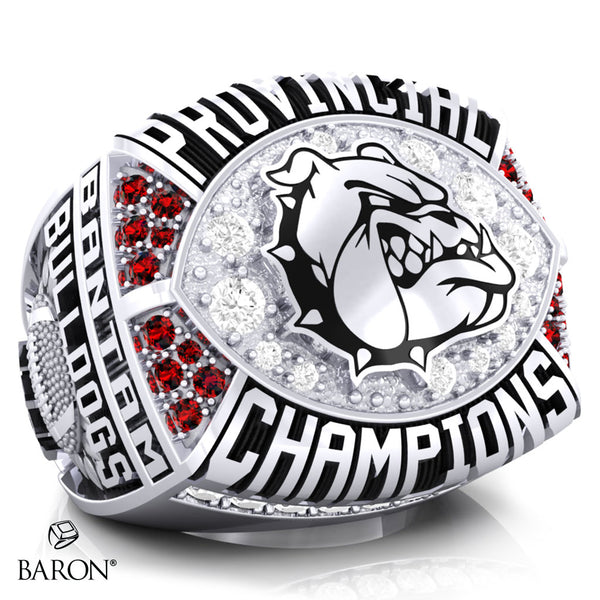 Cowichan Bantam Bulldogs 2021 Championship Ring - Design 1.2