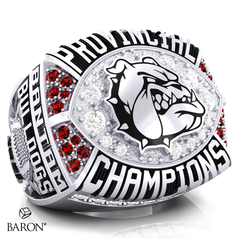 Cowichan Bantam Bulldogs 2021 Championship Ring - Design 1.2
