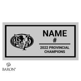 Cumberland Panthers U18 Women's 2022 Championship Display Case