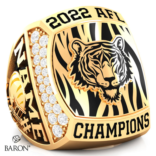 Dalhousie Tigers Football 2022 Championship Ring - Design 1.5 *50% BALANCE*