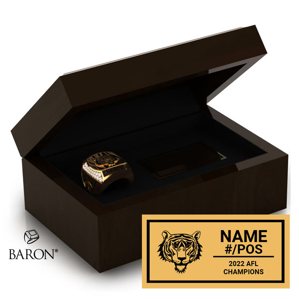 Dalhousie Tigers Football 2022 Championship Ring Box