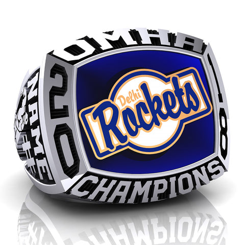 Delhi Rockets - Peewee C Ring - Design 2