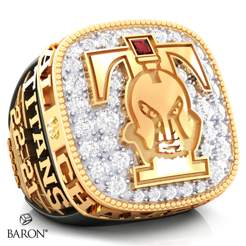 Drumheller Titans Football 2022 Championship Ring - Design 4.7