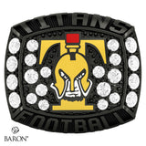 Drumheller Titans Football  Big Sky 2019 Championship Ring (Obsidian) - Design 2.4