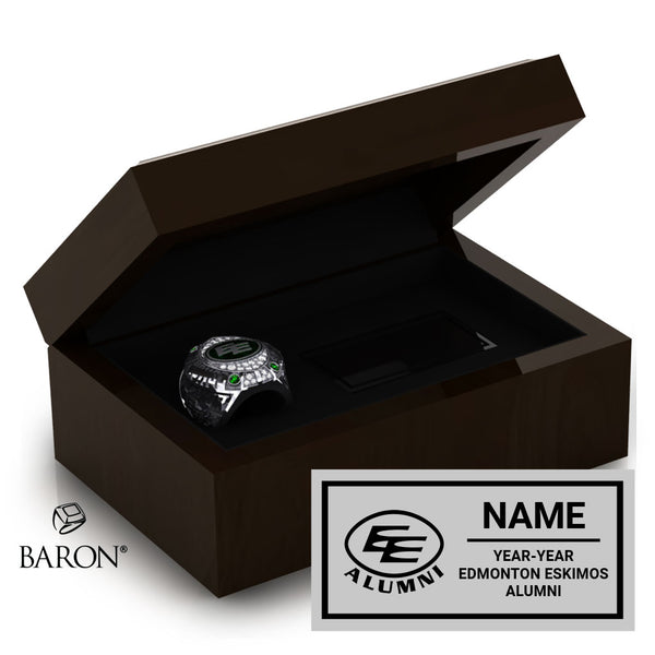 Edmonton Eskimos Alumni Championship Ring Box