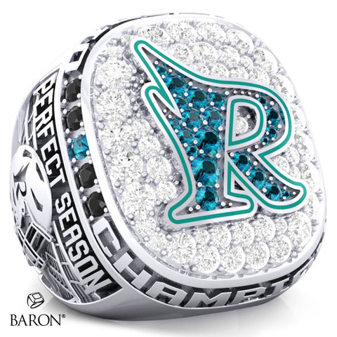 Essex Ravens OFFL 2021 Championship Ring - Design 4.6 (JV RING)