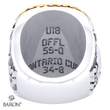 Essex Ravens OFFL 2021 Championship Ring - Design 4.8 (VARSITY RING)