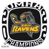 Essex Ravens U12A Hockey 2022 Championship Ring - Design 4.4