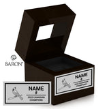 Evolution Sports Cardinals 2022 Championship Window Ring Box
