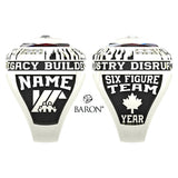 Experior Financial Ring - Design 2.1 (Red Stone)