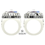 Experior Financial Ring - Design 2.1 (Red Stone)