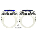 Experior Financial Ring - Design 3.2 (Blue Stone)
