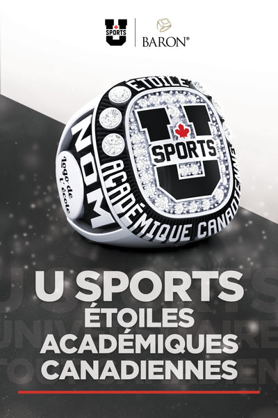 affiche DES ÉTOILES Academique CANADIENNES U SPORTS