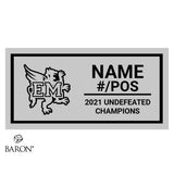 Griffins Football 2021 Championship Display Case