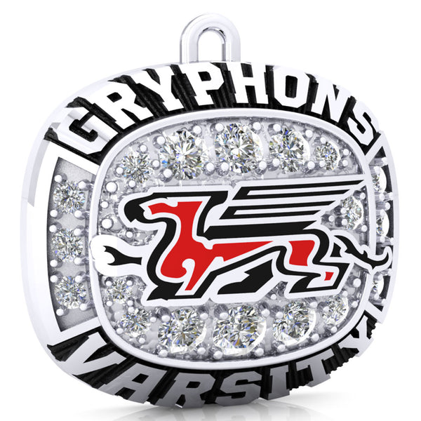 Guelph Gryphons Heritage Pendant - Design 1.1-RTP (Durilium)