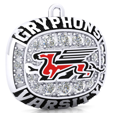 Guelph Gryphons Heritage Pendant - Design 1.1-RTP (Durilium)