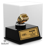 Guelph Gryphons U15 OMHA Hockey 2022 Championship Display Case